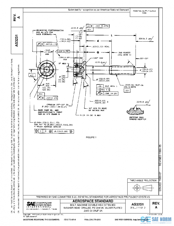 SAE AS3251A PDF SAE AS3251A PDF