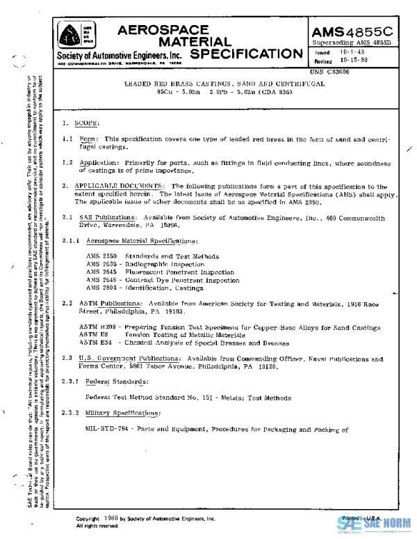 SAE AMS4855C PDF