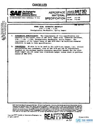 SAE AMS5673D PDF
