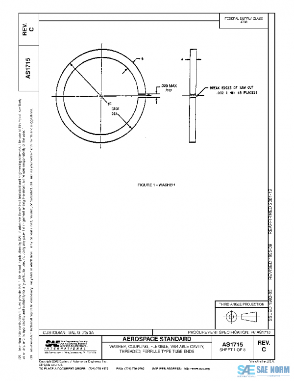 SAE AS1715C PDF