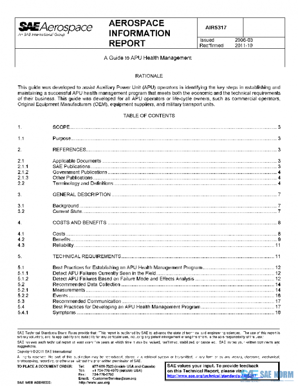 SAE AIR5317 PDF