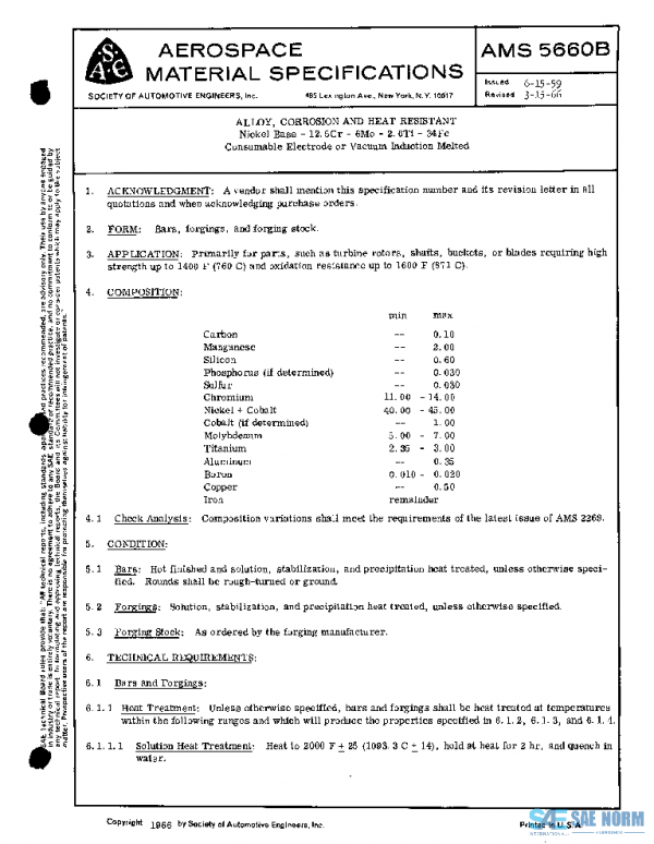 SAE AMS5660B PDF