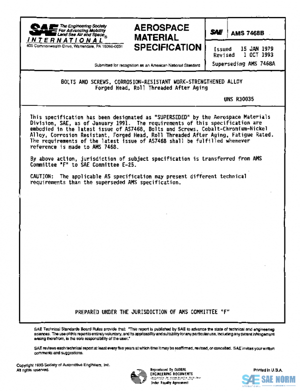 SAE AMS7468B PDF