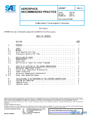 SAE ARP996A PDF SAE ARP996A PDF