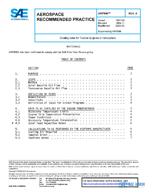 SAE ARP996A PDF