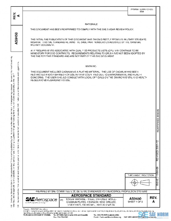 SAE AS9450A PDF
