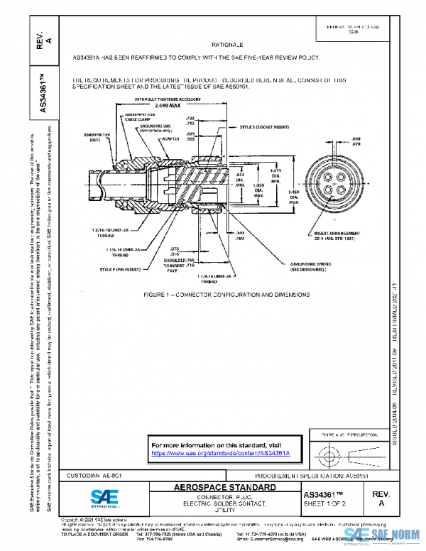 SAE AS34361A PDF