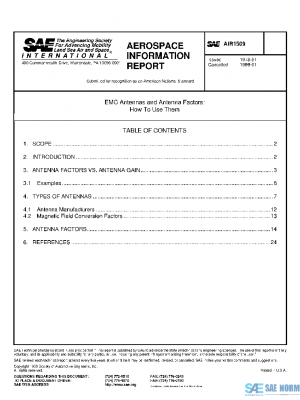 SAE AIR1509 PDF
