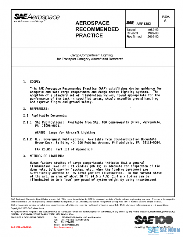 SAE ARP1283A PDF