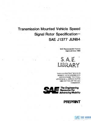 SAE J1377_198406 PDF