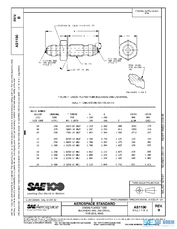 SAE AS1100B PDF SAE AS1100B PDF