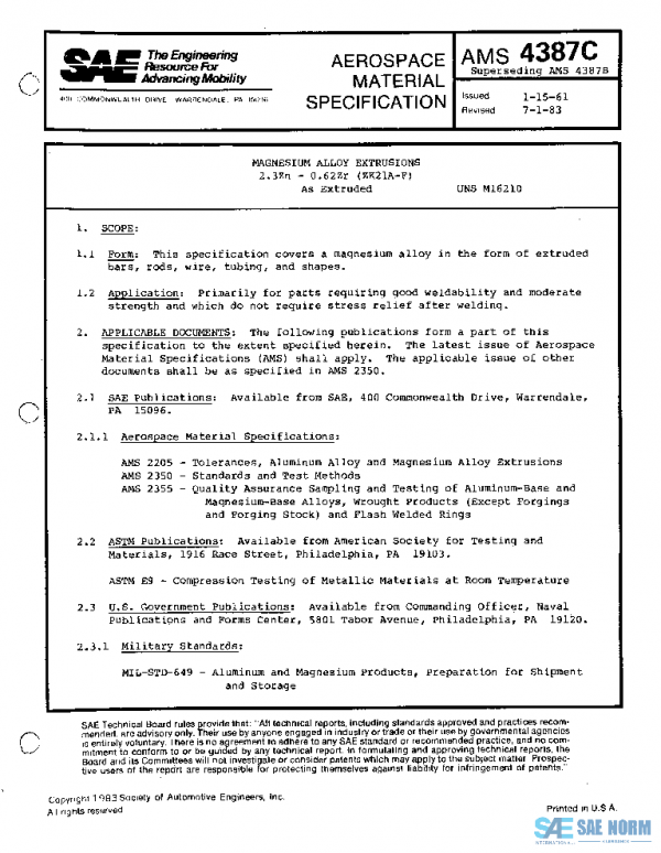 SAE AMS4387C PDF