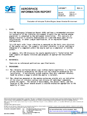 SAE AIR1289A PDF SAE AIR1289A PDF