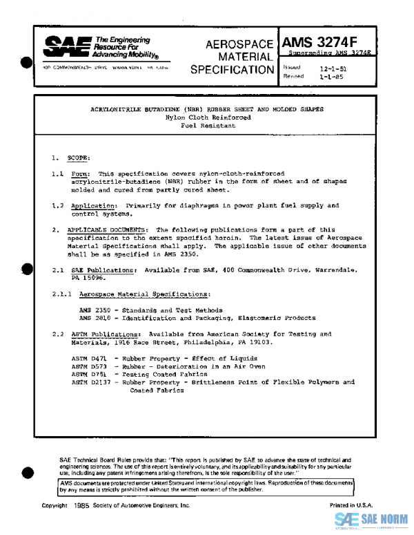 SAE AMS3274F PDF