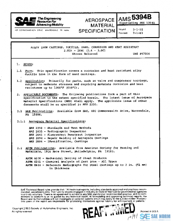 SAE AMS5394B PDF