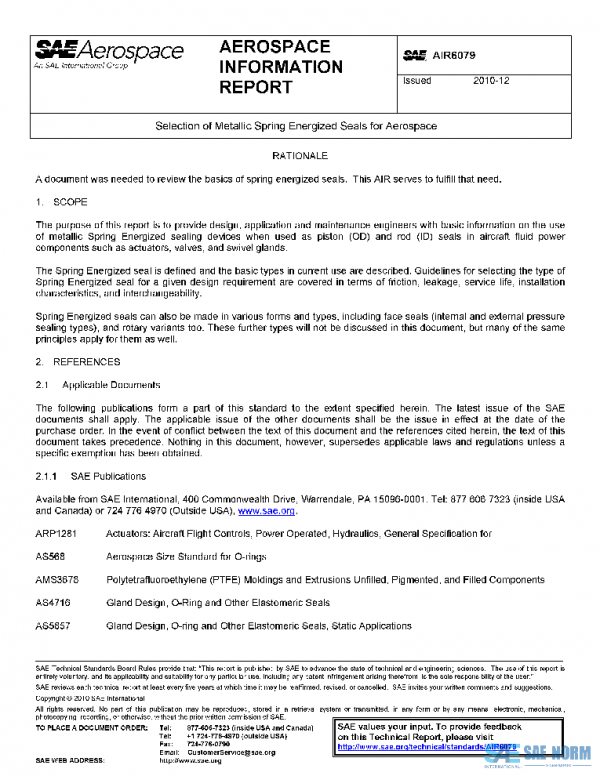 SAE AIR6079 PDF