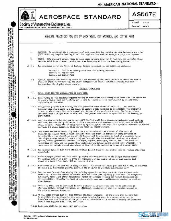 SAE AS567E PDF