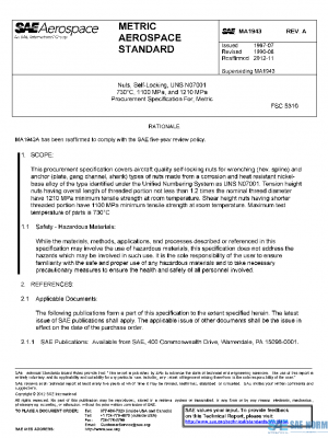 SAE MA1943A PDF