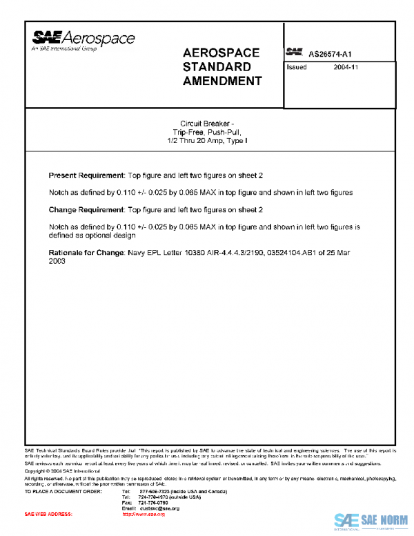 SAE AS26574_A1 PDF