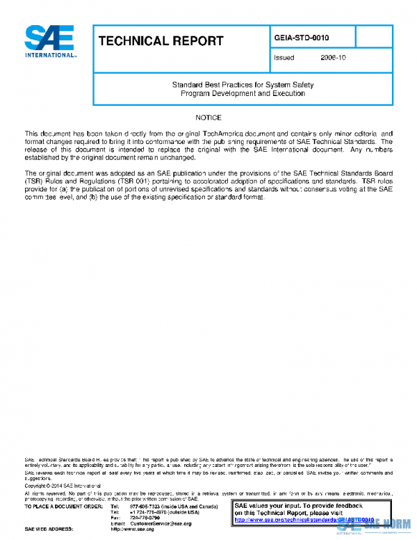 SAE GEIASTD0010 PDF