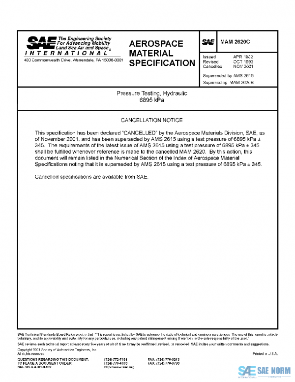 SAE MAM2620C PDF SAE MAM2620C PDF
