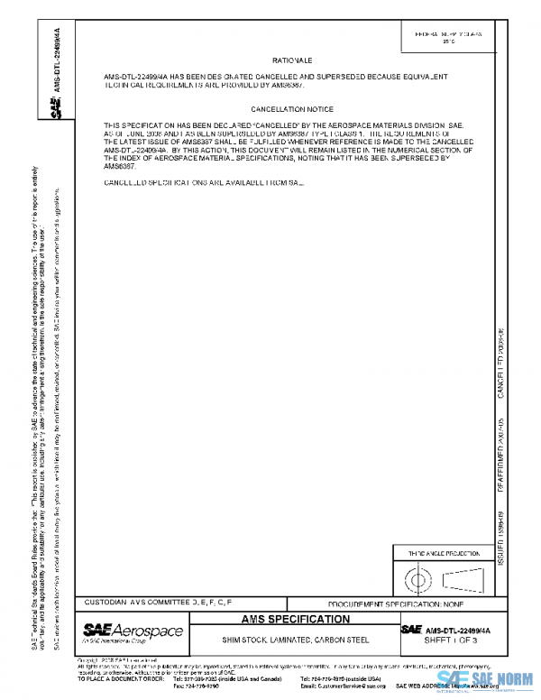SAE AMSDTL22499/4A PDF SAE AMSDTL22499/4A PDF