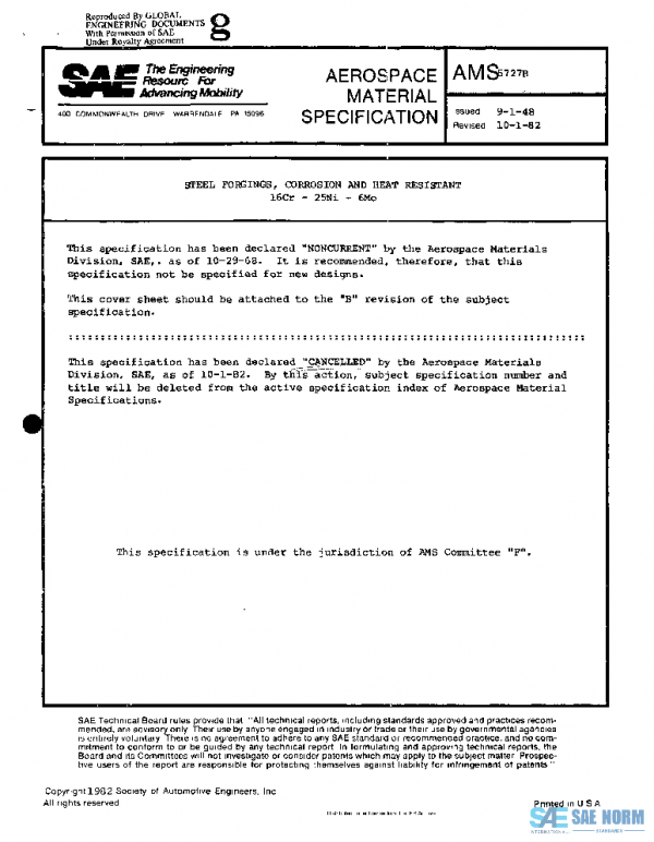 SAE AMS5727B PDF
