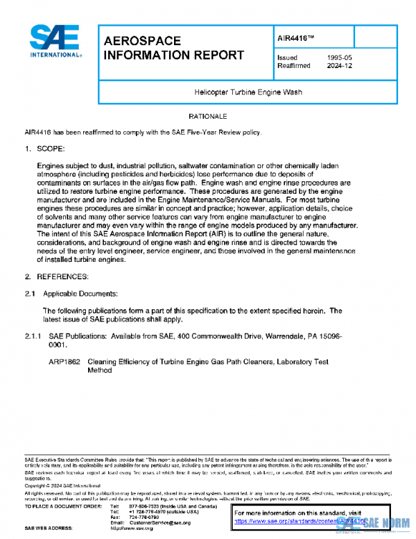 SAE AIR4416 PDF