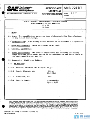 SAE AMS7261/1 PDF