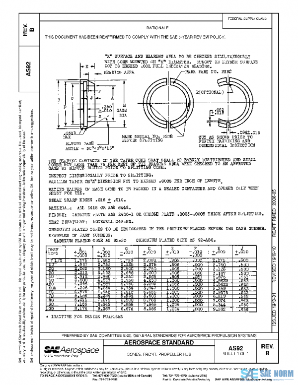 SAE AS92B PDF