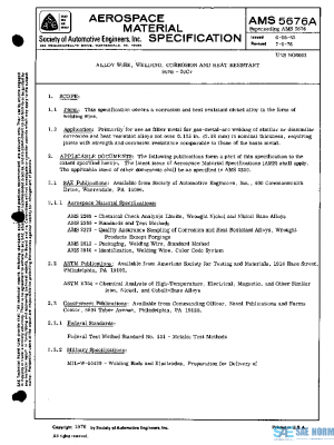 SAE AMS5676A PDF