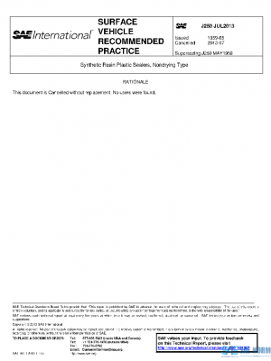 SAE J250_201307 PDF