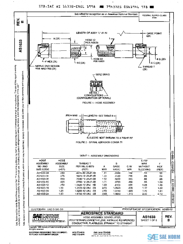 SAE AS1633B PDF