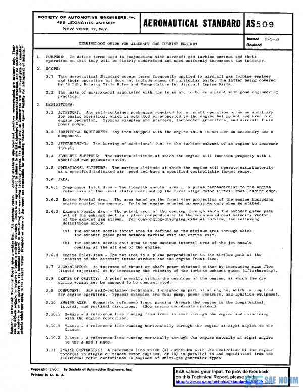 SAE AS509 PDF