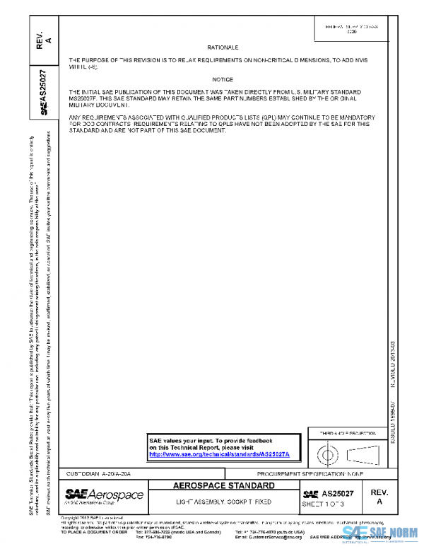 SAE AS25027A PDF