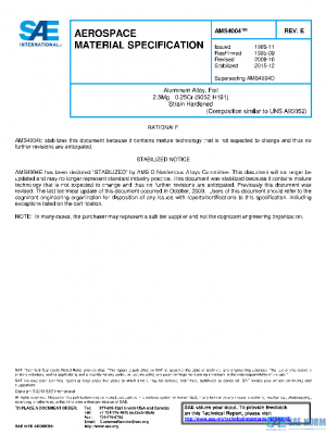 SAE AMS4004E PDF