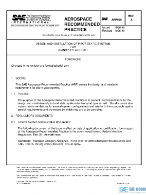 SAE ARP920A PDF