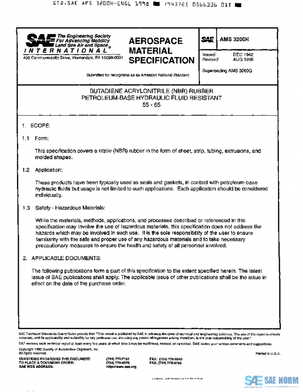 SAE AMS3200H PDF