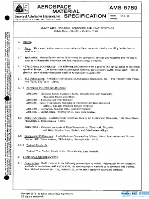 SAE AMS5789 PDF
