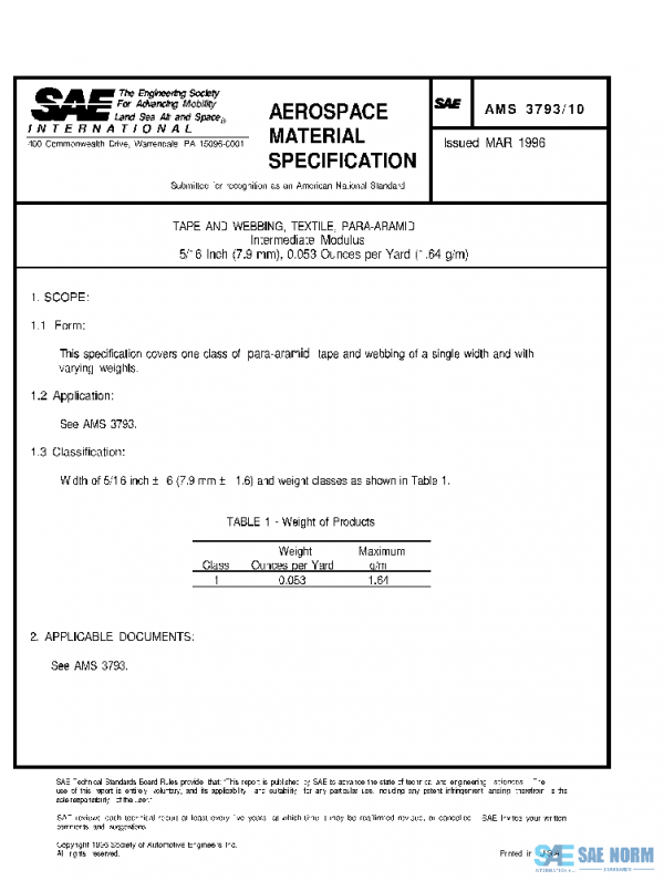 SAE AMS3793/10 PDF