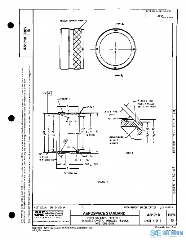 SAE AS1718B PDF