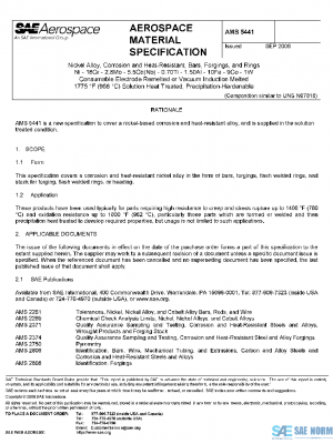 SAE AMS5441 PDF