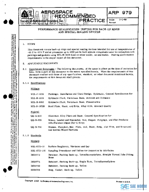 SAE ARP979 PDF