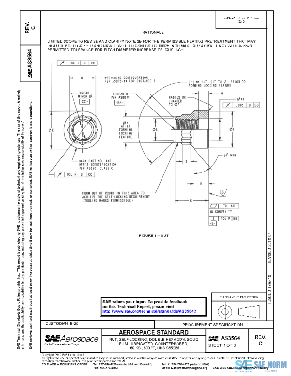 SAE AS3564C PDF SAE AS3564C PDF