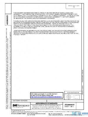 SAE AS29600/21 PDF