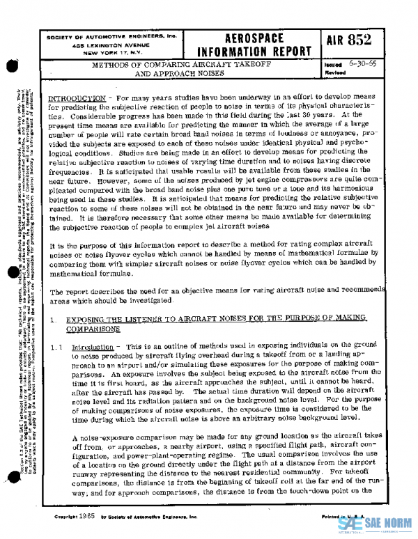 SAE AIR852 PDF