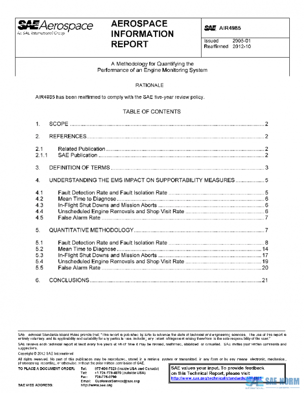 SAE AIR4985 PDF
