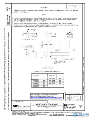 SAE AS116901A PDF
