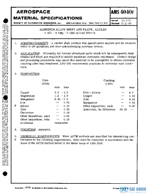 SAE AMS4040F PDF