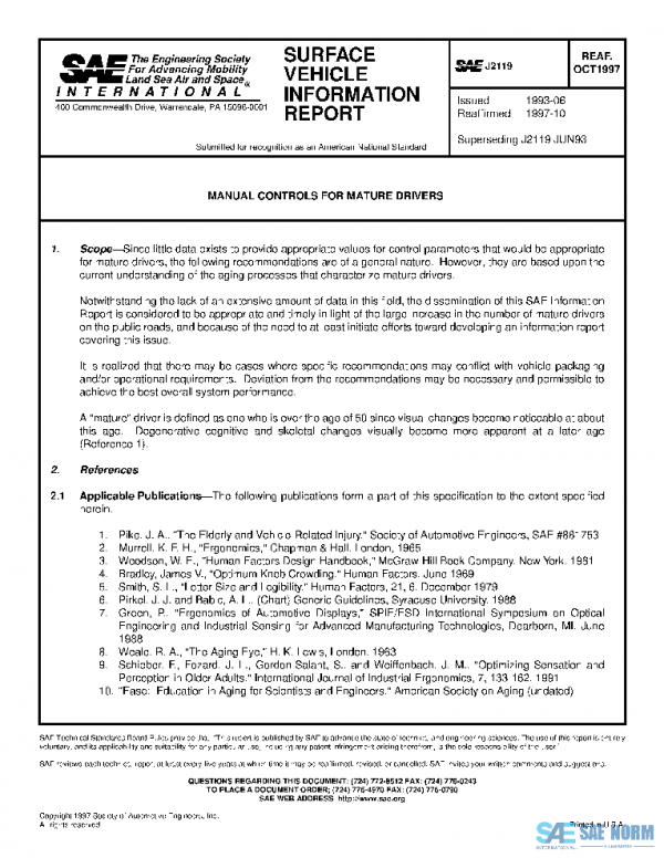 SAE J2119_199710 PDF
